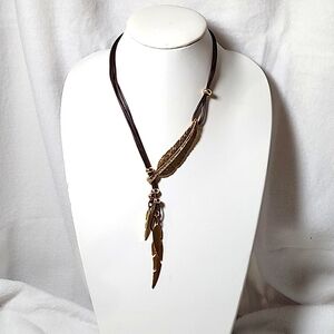Boho Leaf Necklace